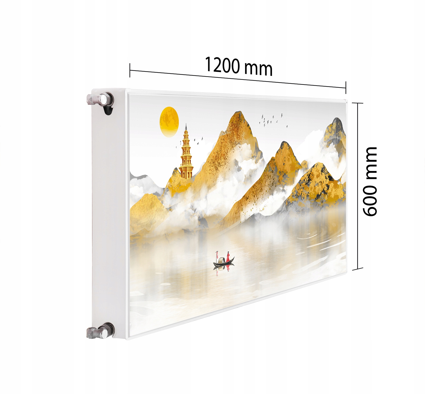 Maskovač Kryt Radiátoru 120x60 Horní Podložka Magnet