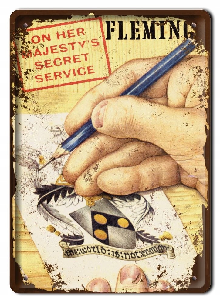 Plakat Metalowy Szyld Obrazek Retro Vintage #10136