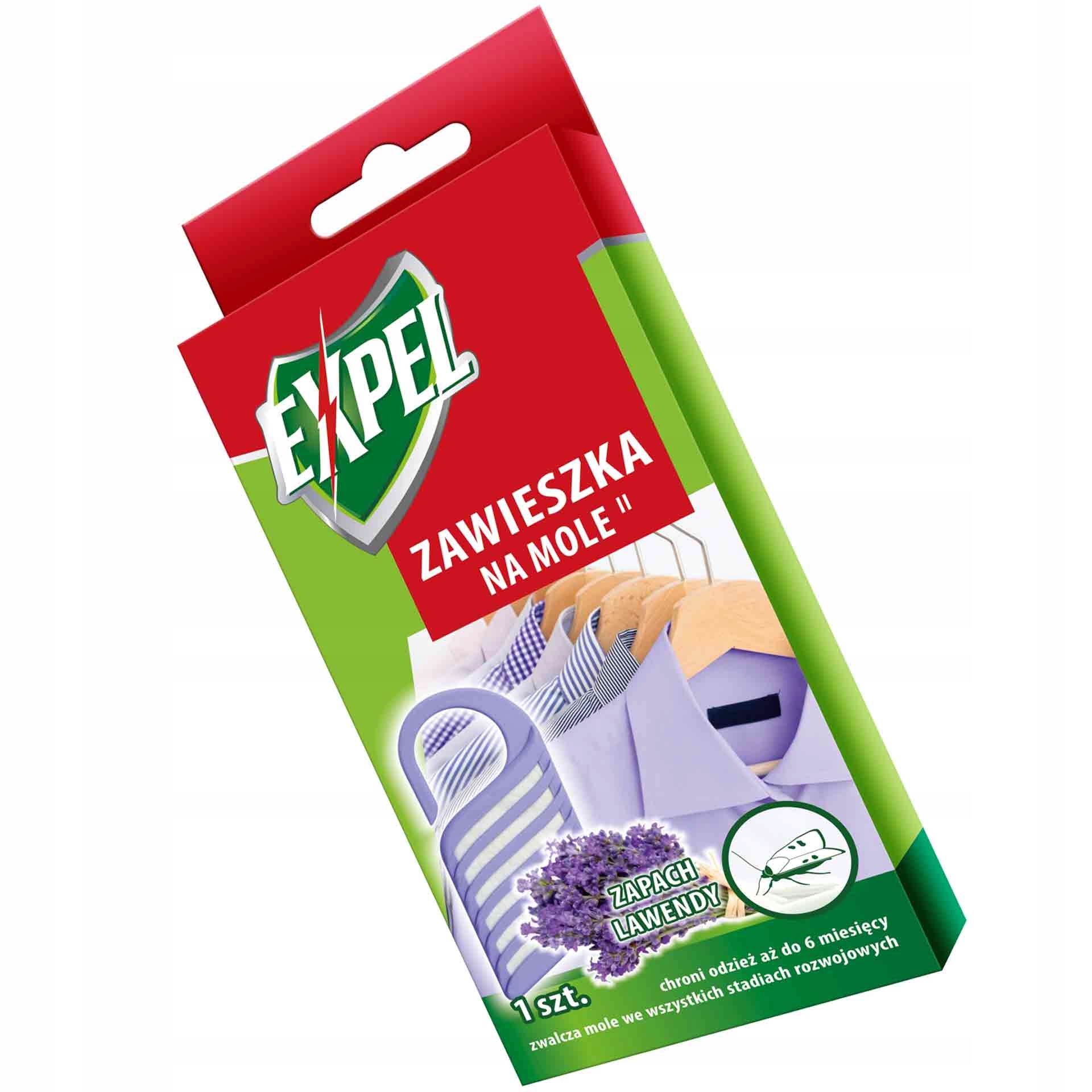 

Expel Zawieszka Na Mole Zapach Lawendy 1 szt.