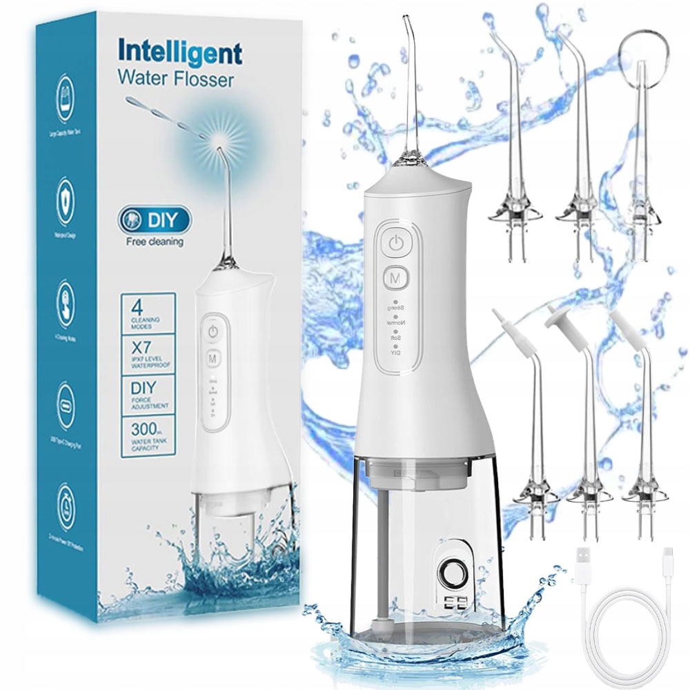 Bezprzewodowa nić dentystyczna Urządzenie do czyszczenia zębów 20-140PSi