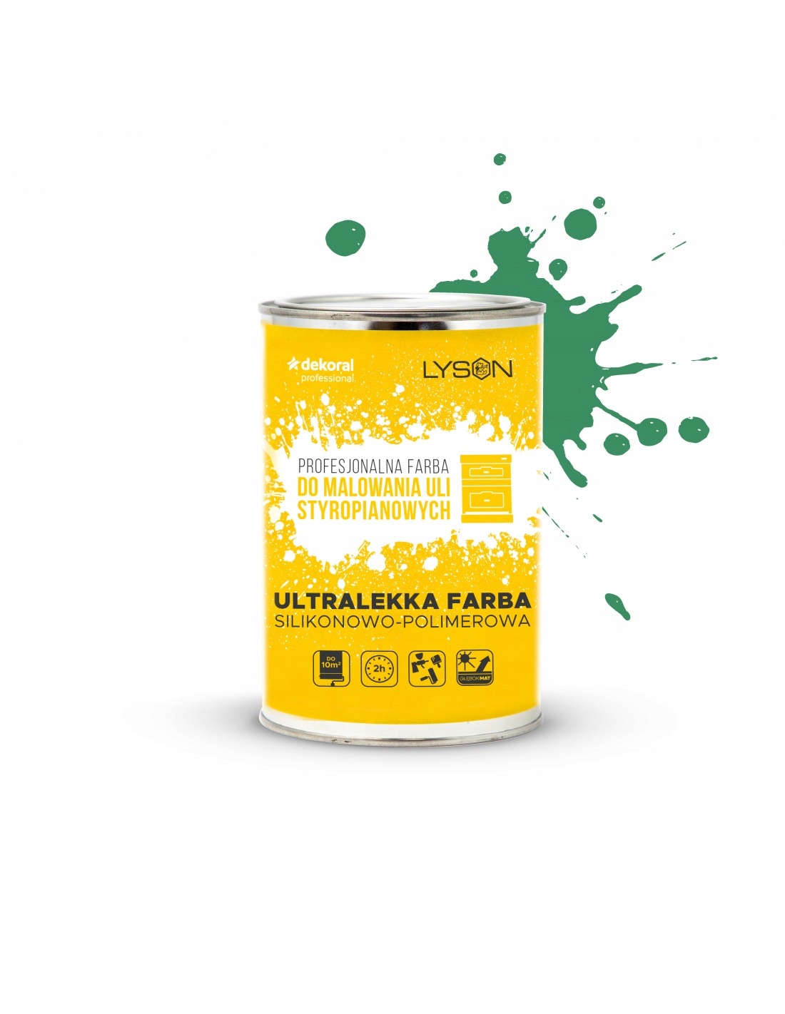 

Farba do uli zielona (seledynowa) 1l