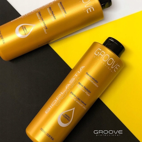 BIOPLASTIA ORGANICZNE PROSTOWANIE WŁOSÓW 1L GROOVE Marka Groove