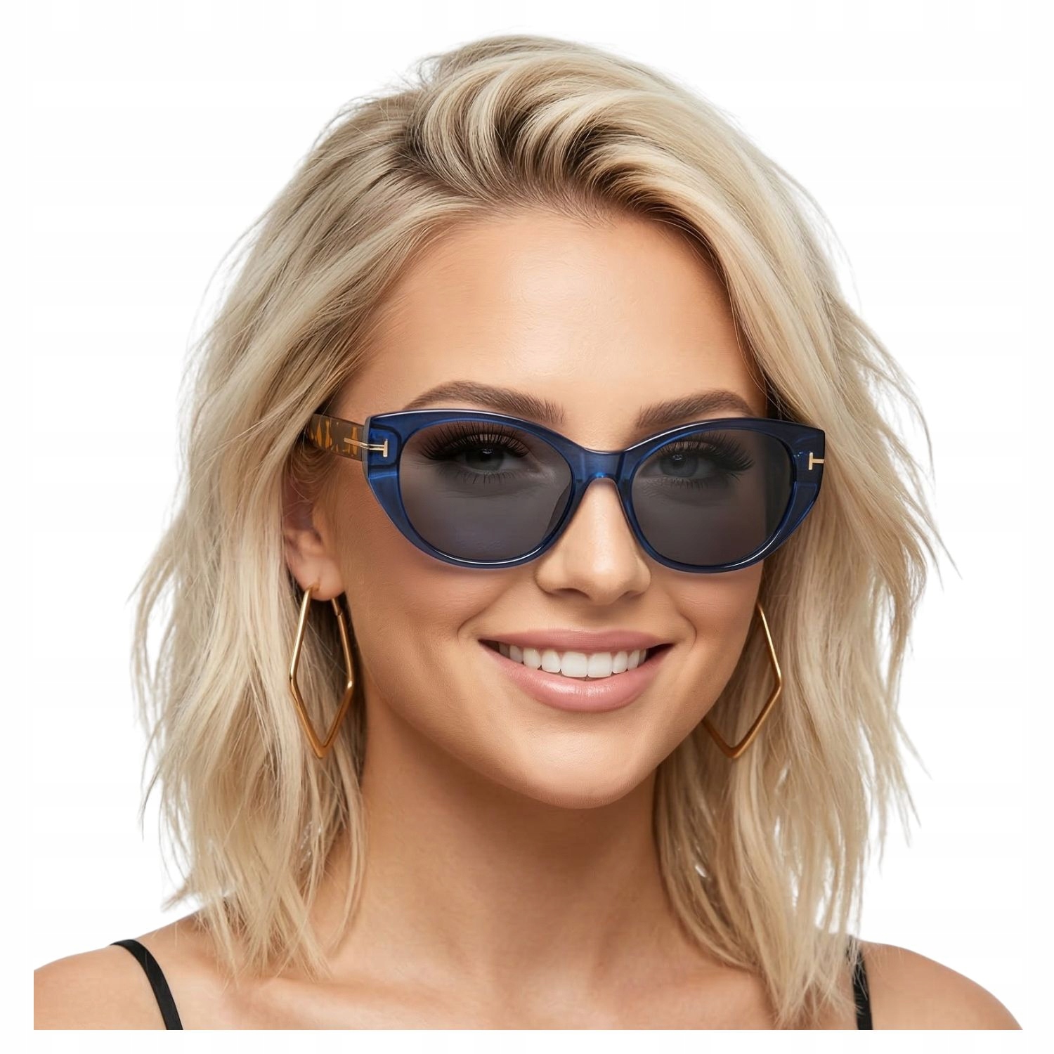 Okulary przeciwsłoneczne damskie z polaryzacją oprawki Brilo