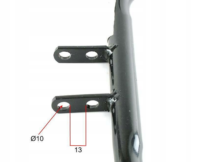 Podnóżek kierowcy do MZ ETZ 150 rurka podnóżków Producent RK