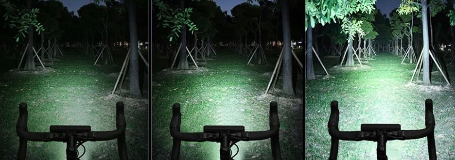 LAMPKA ROWEROWA LED PRZÓD MOCNA 3xLED 900lm Rodzaj przednie