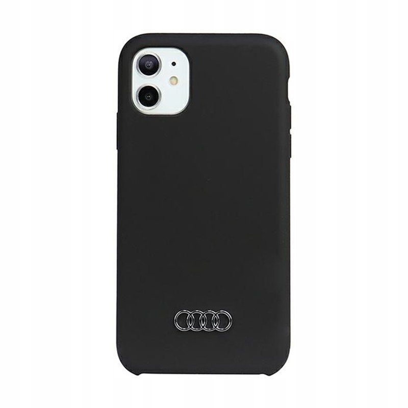 Audi Silicone Case – Pouzdro pro iPhone 11 (Černé)