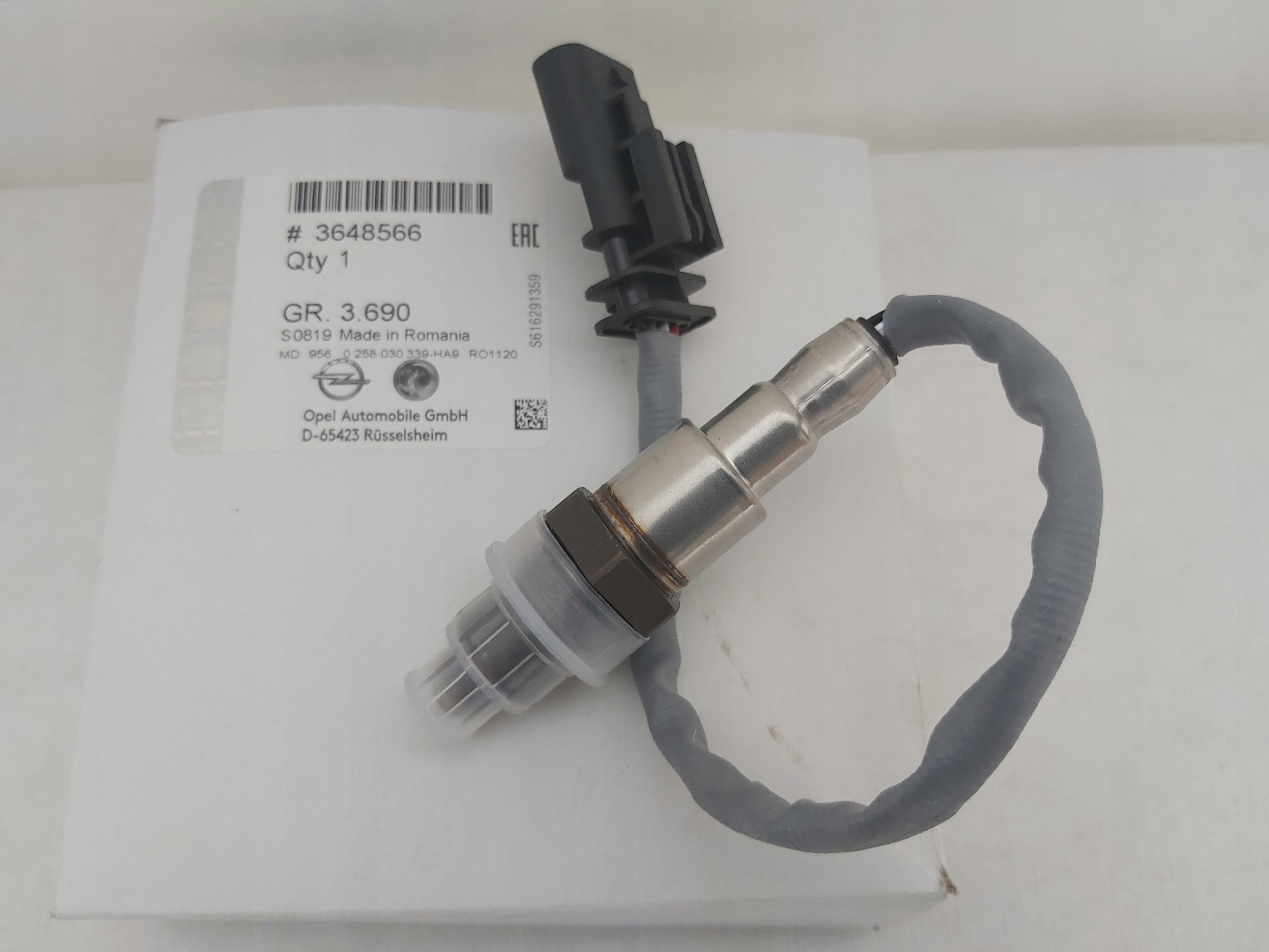 OPEL CROSSLAND X CORSA F Sonda Lambda 9813838380