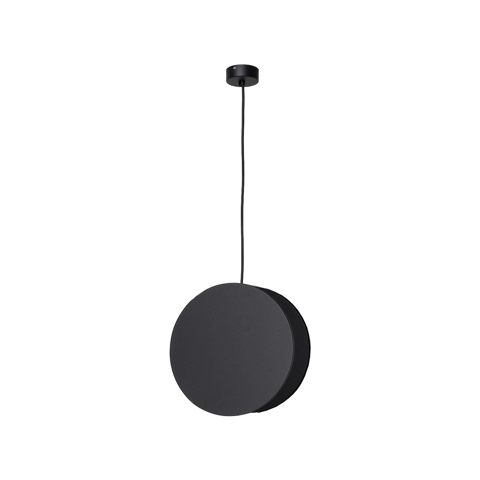 Moderní závěsná lampa černá glamour E27 obývací pokoj