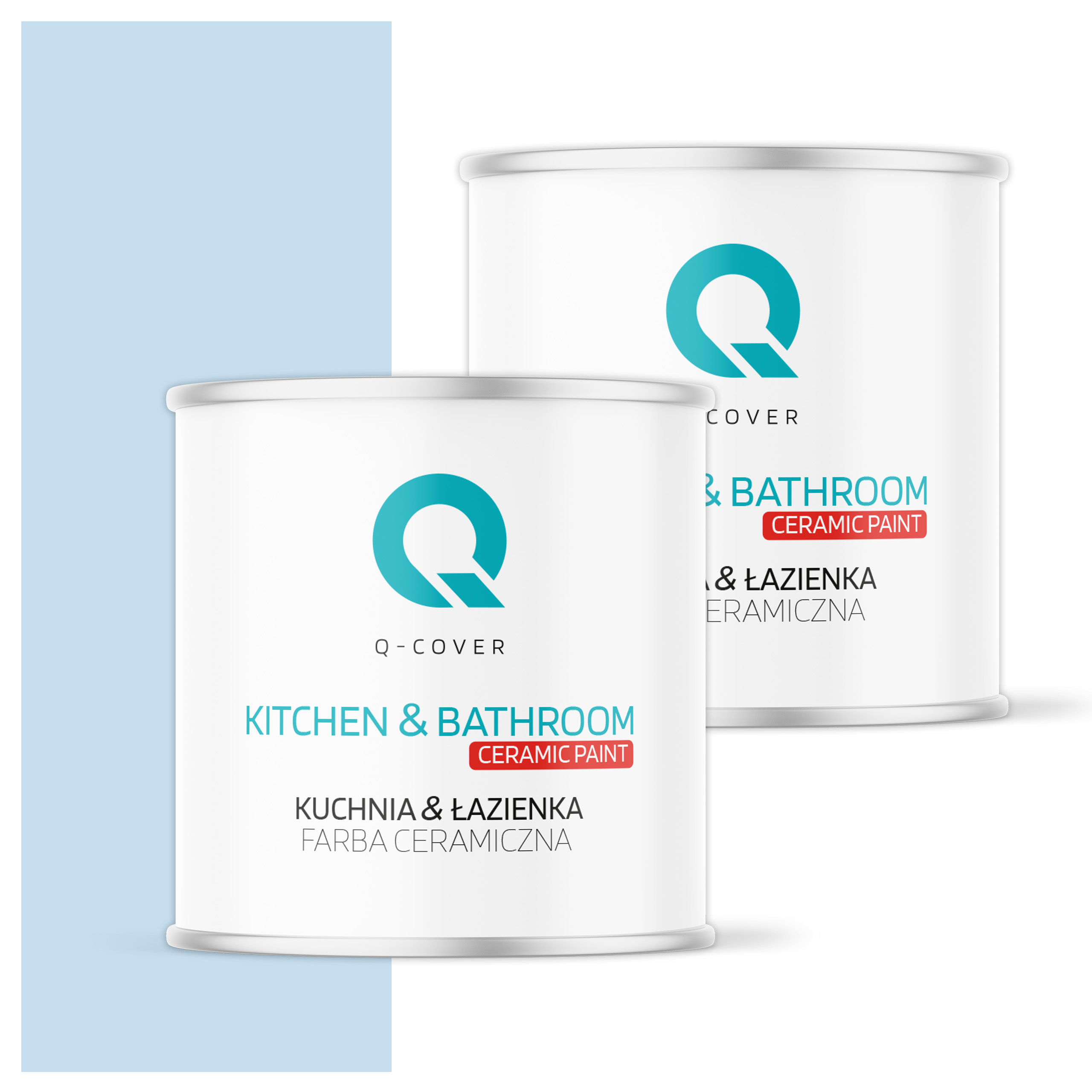 Farba do kuchyne a kúpeľne Umývateľná 2L Hlboká matná farba Modrá H0169