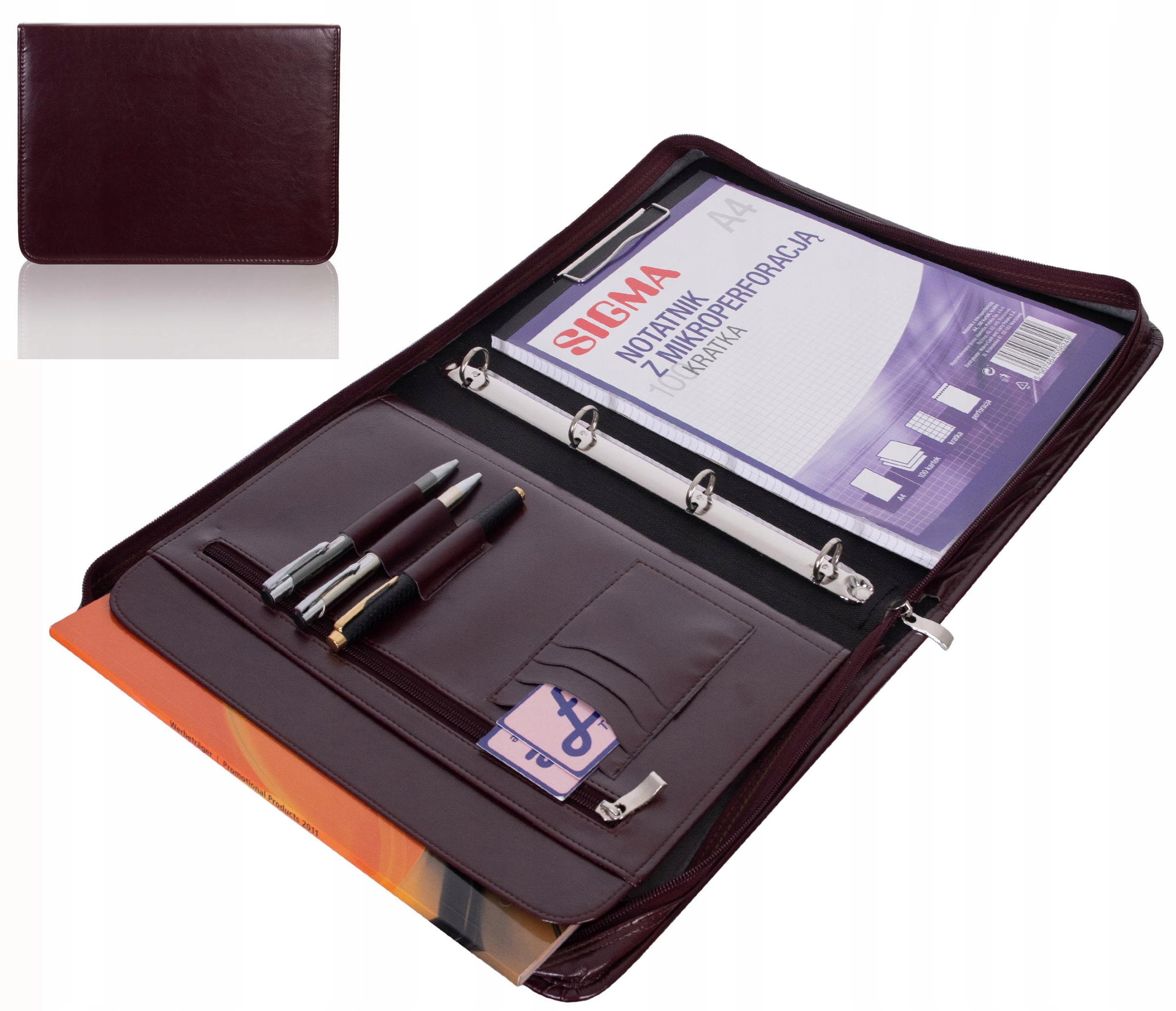 

MultiOrganizer Biwuar Teczka Aktówka A4 BW05 bordo