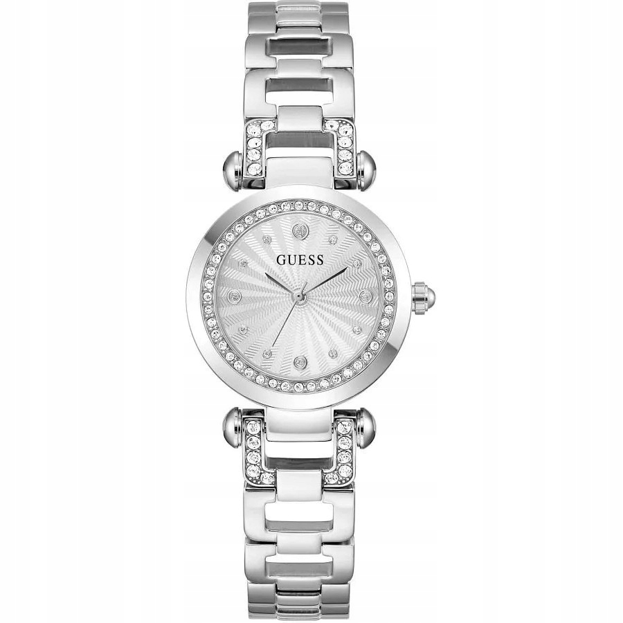 Dámské hodinky Guess GW0869L3 Zirkony stříbrné
