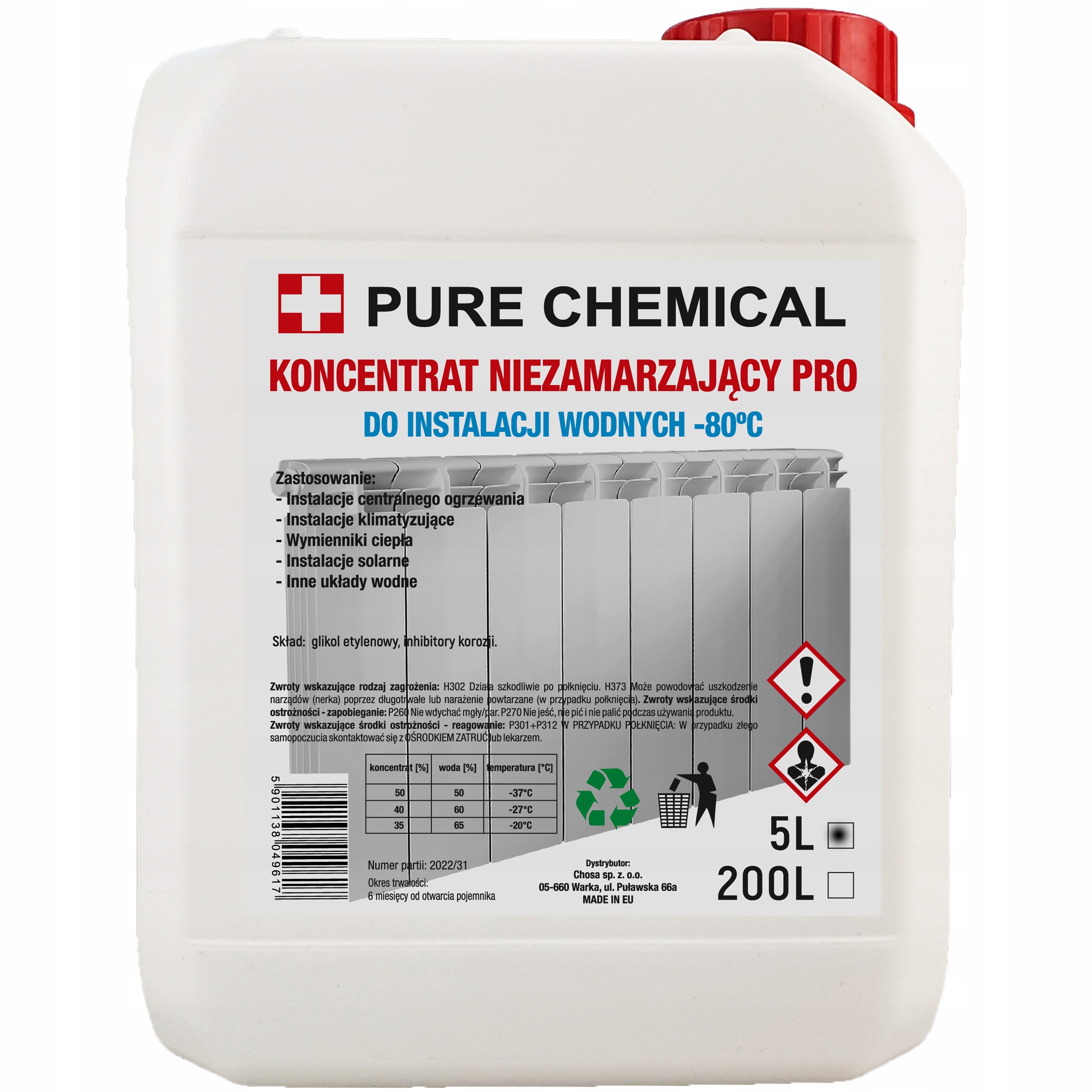 

Płyn Do Chłodnic G12 Płyn Chłodniczy Koncentrat 5L