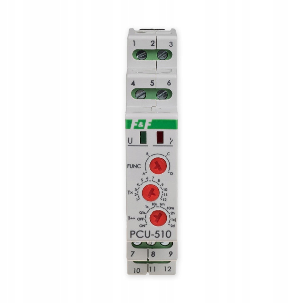 

F&f Przekaźnik Czasowy 2P 2x8A PCU-510 Duo