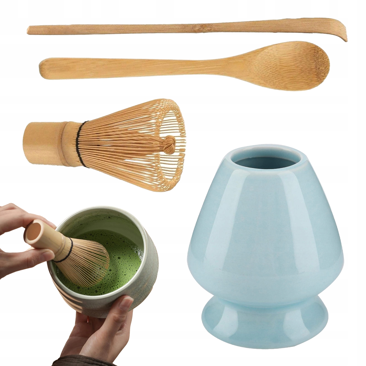 Levně Japonská Sada Pro Čajový Obřad Matcha, Sada Nástrojů Matcha 4KS