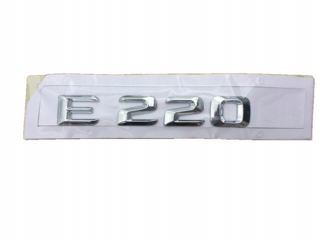 ZNACZEK EMBLEMAT NAPIS TAŚMA 24 mm DO MERCEDES BENZ W211 E220 2.2 CDI