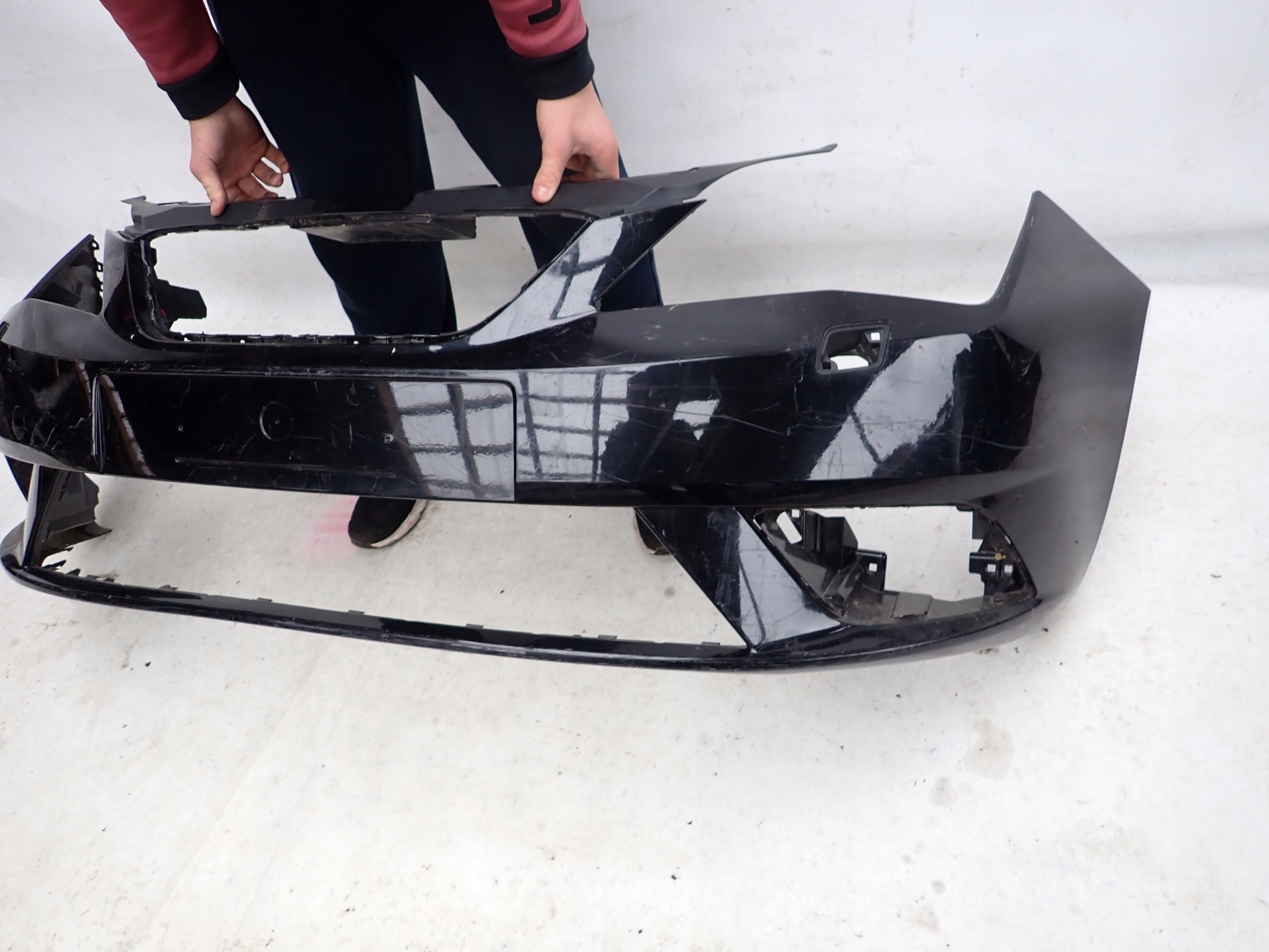 SEAT IBIZA IV 4 LIFT 12-17 bumper front front washer