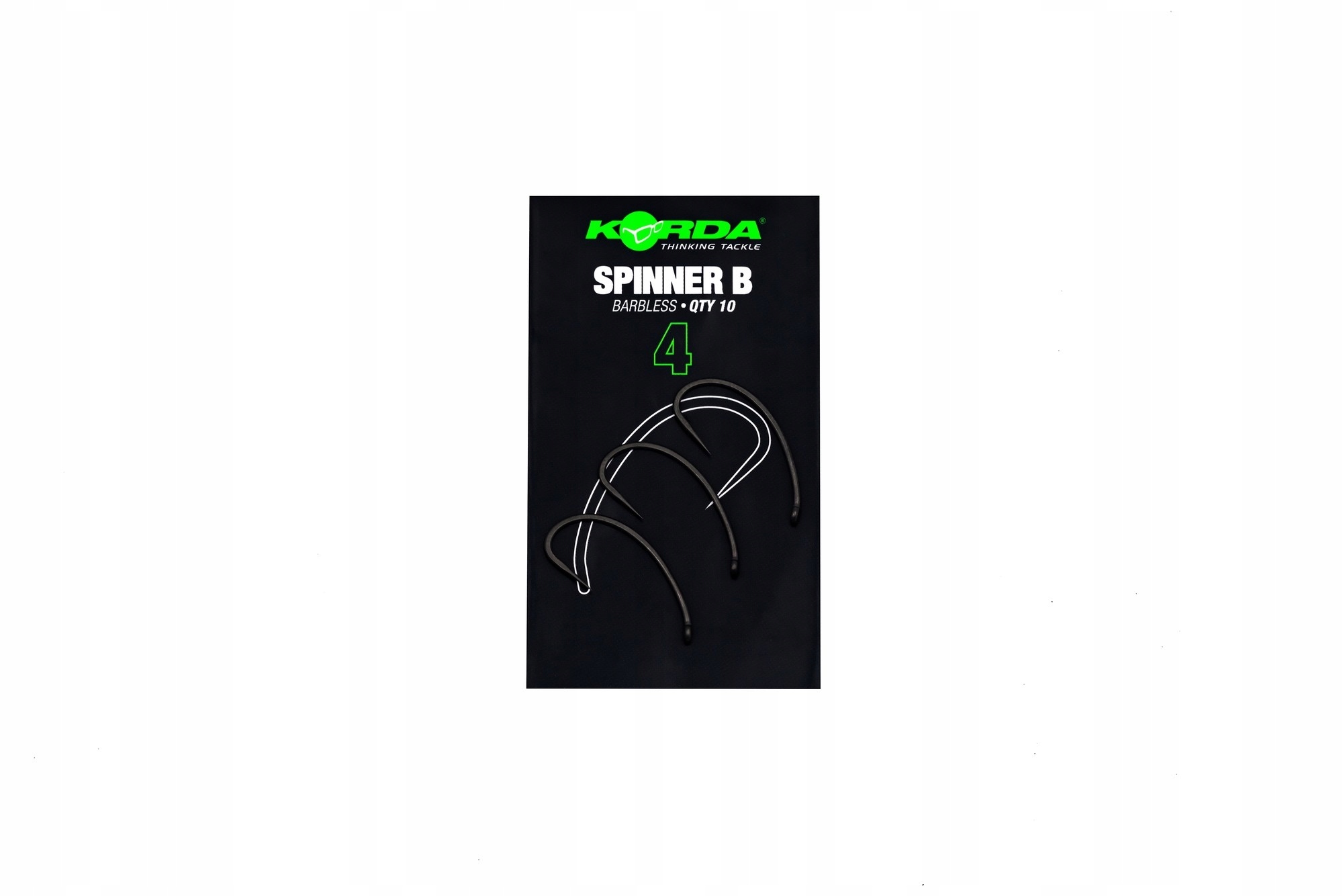 Korda Spinner B r.4 Barbless 10szt.