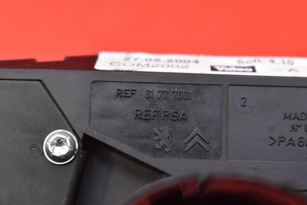 commande levier commodo sous volant PAJAK anneau 96488208XT CITROEN C3 1 et 02-10