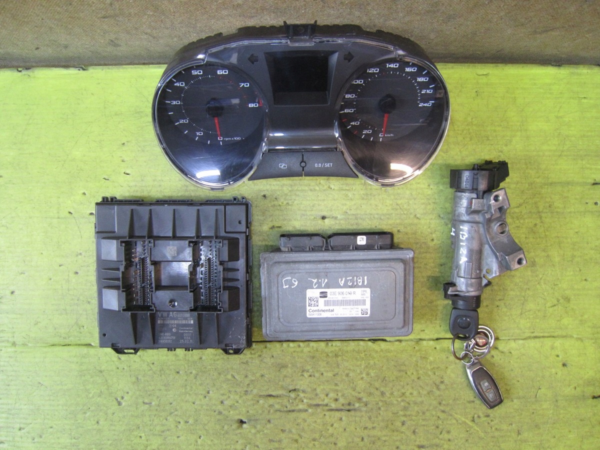 SEAT IBIZA IV 6J 1.2 ZESTAW STARTOWY STACYJKA KOMP