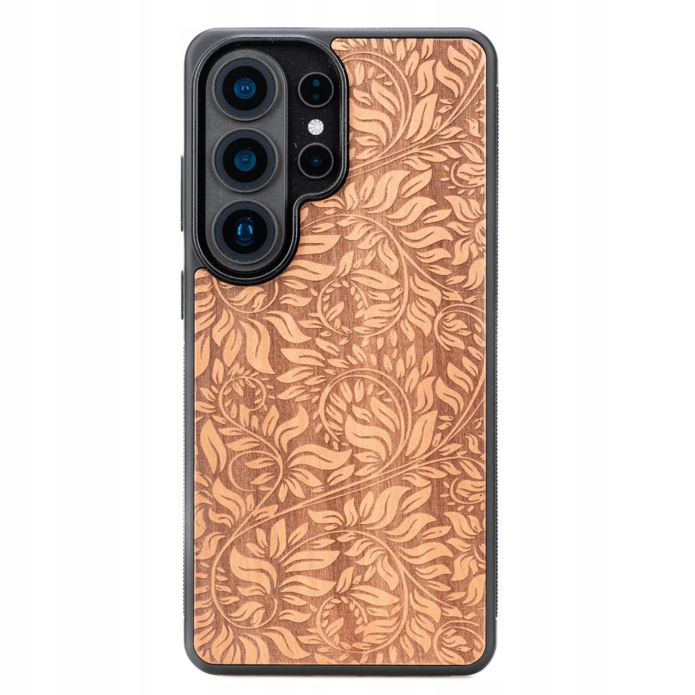 Dřevěné Pouzdro Bewood pro Samsung Galaxy S26 Ultra Jabloňové Listy