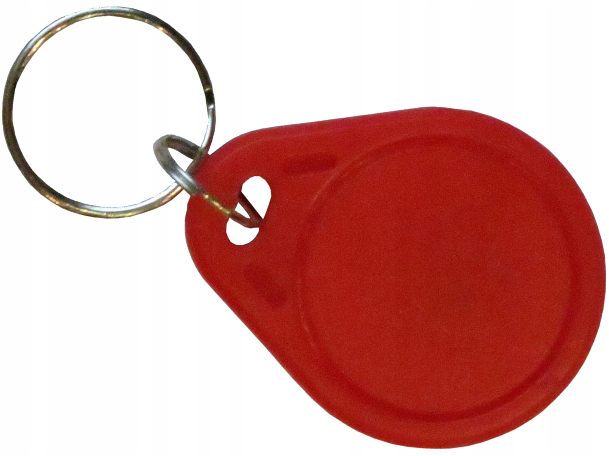 Brelok RFID TAG 13,56 MHz Fotopol IC S50 czerwony