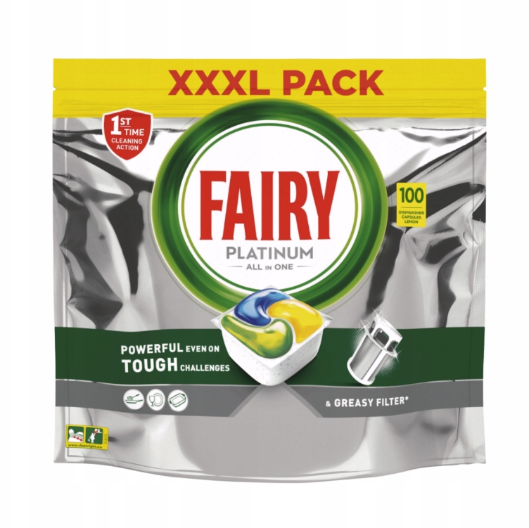 

Fairy Platinum All In One kapsułki do zmywarki 100