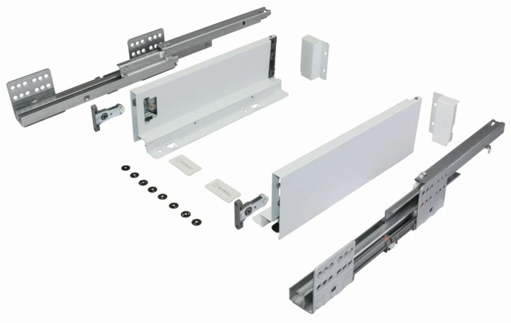 SZUFLADA SEVROLLBOX SLIM H-116 L=550 BIAŁA Marka Sevroll