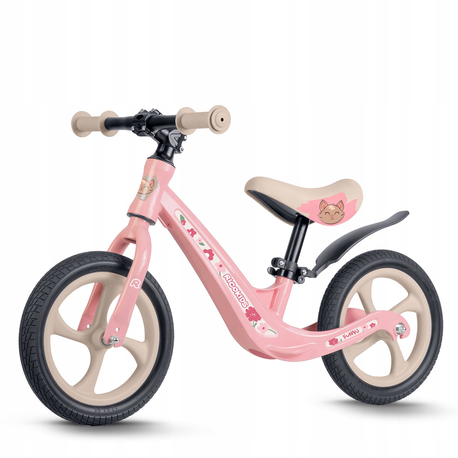 Lekki Rowerek biegowy dla dzieci Ricokids Funnu