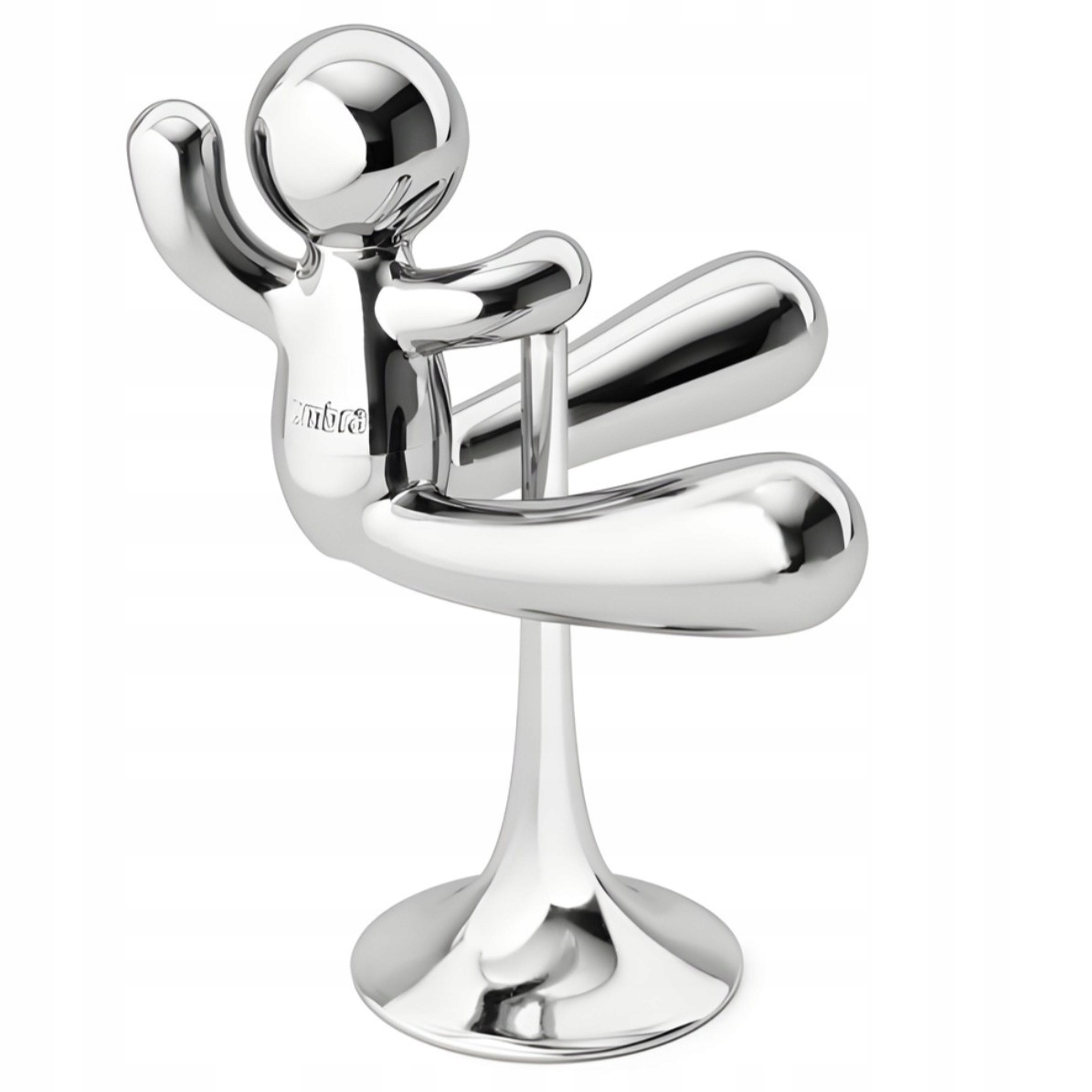 Otvírák na láhve stříbrný kovový, moderní, dekorativní Buddy Rodeo