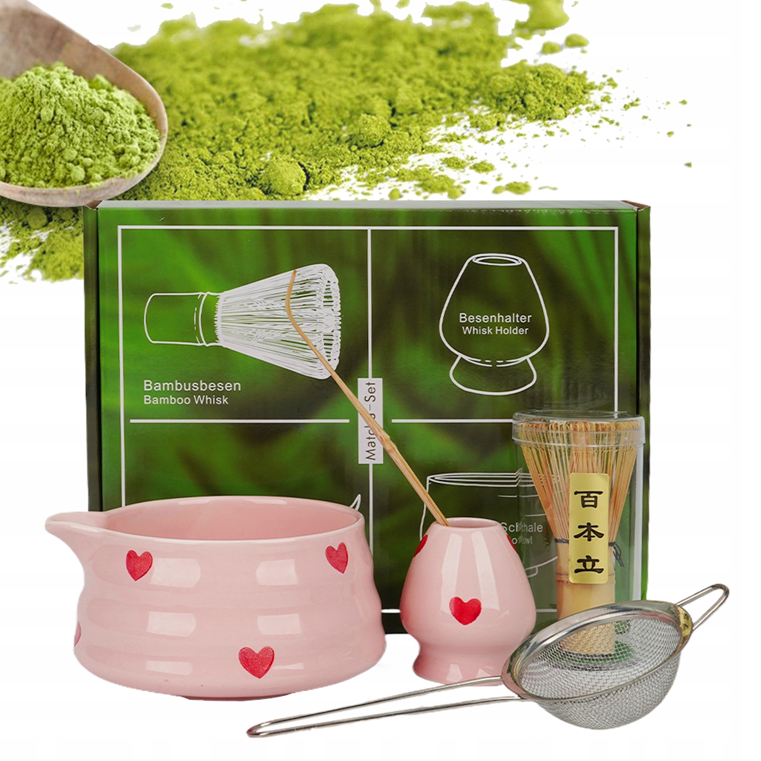 Levně Ideální Dárek K Přípravě Čaje Matcha V Elegantním Balení