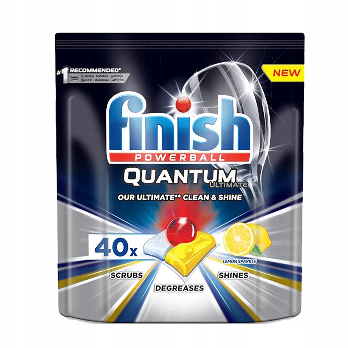 

Kapsułki do zmywarki all in one Finish 40 szt.
