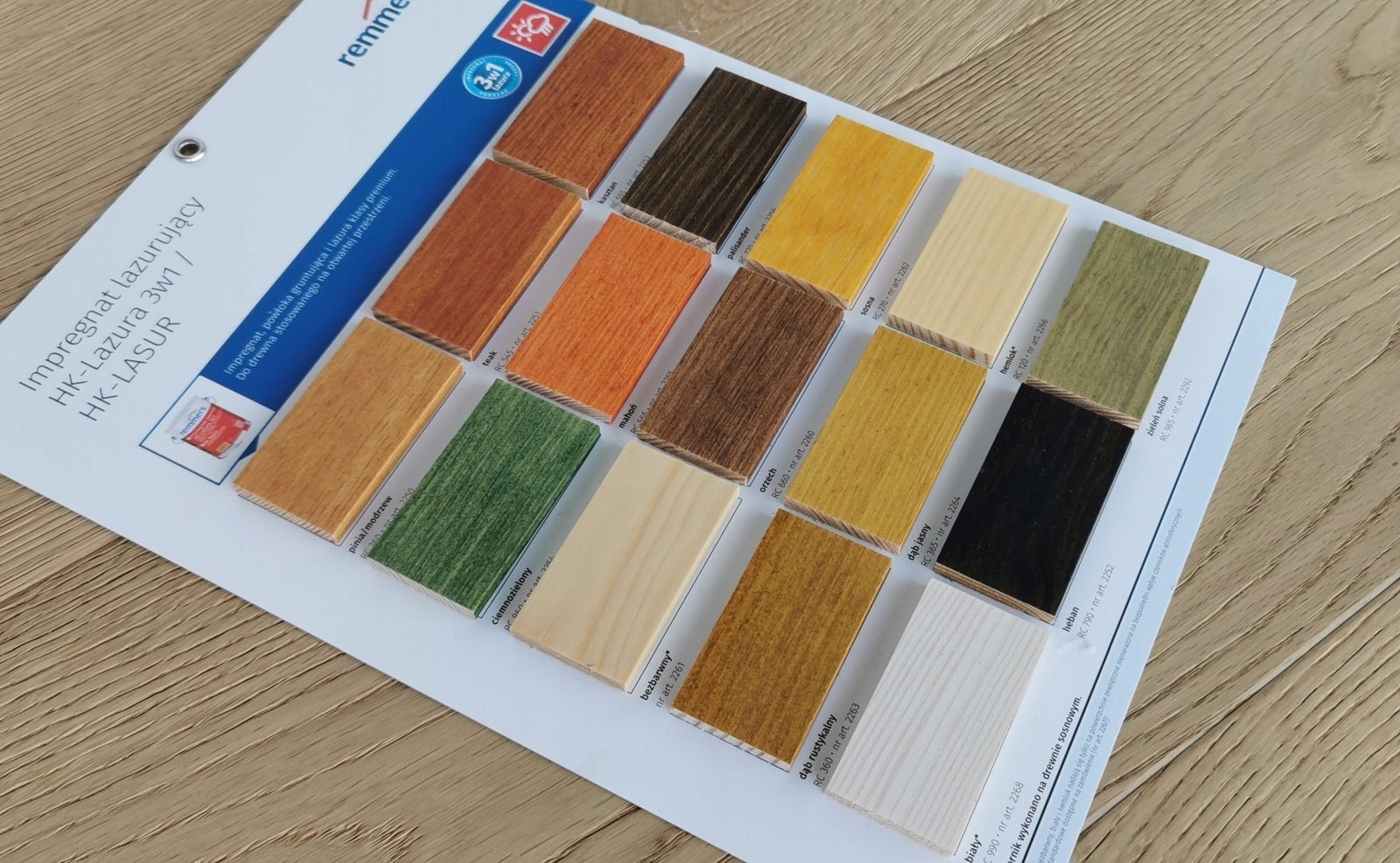 Remmers HK-Lasur impregnat do drewna 10L DĄB JASNY Przeznaczenie do drewna