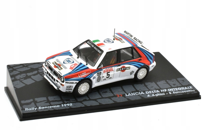 Lancia Delta Hf Integrale Aghini Sanremo 92