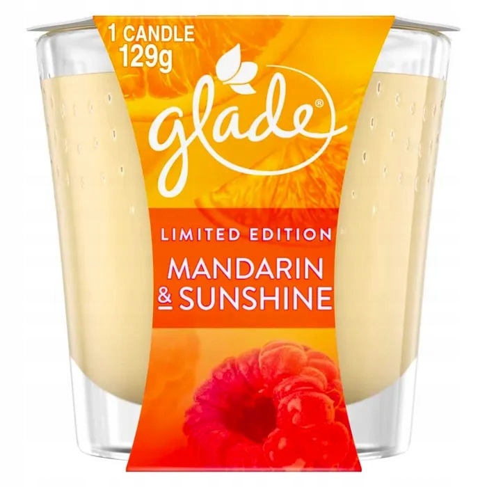 

Glade świeczka zapachowa Mandarin Sunshine 129g