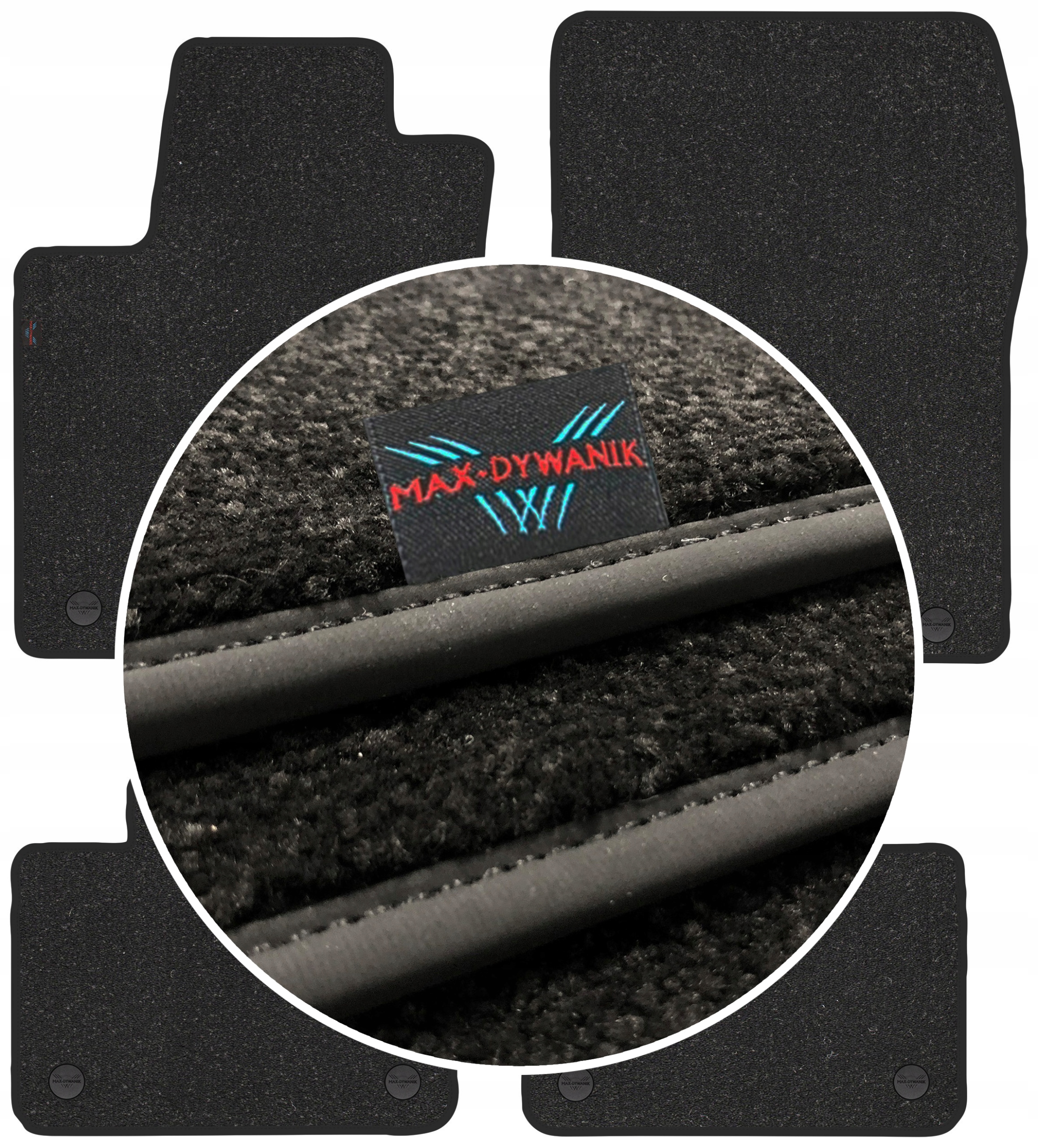 Mercedes ML W166 2011-2015 Velúrové stierače