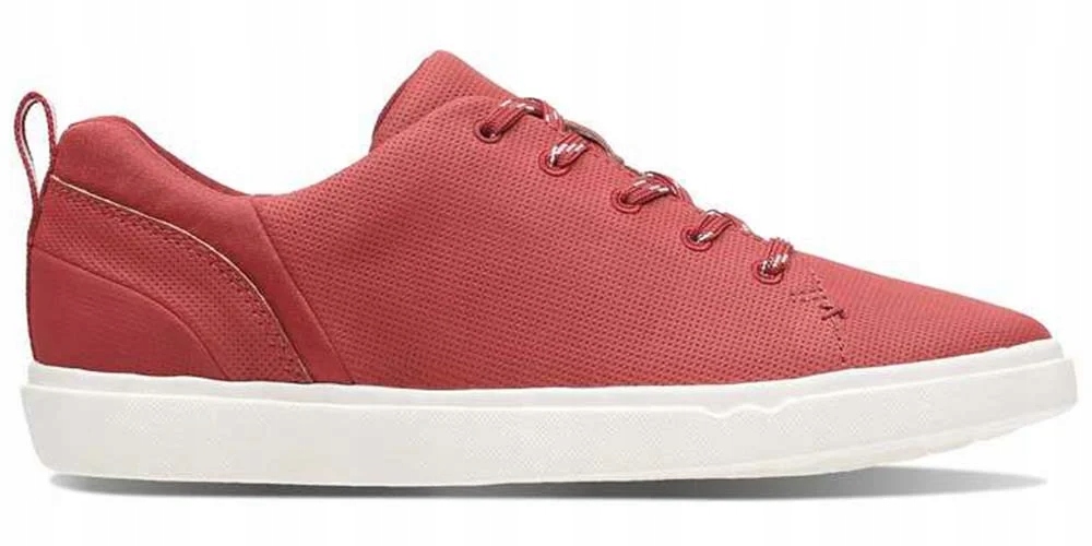 Clarks Dámské polobotky Step Verve Lo lehké velikost 37 Červené tkané.