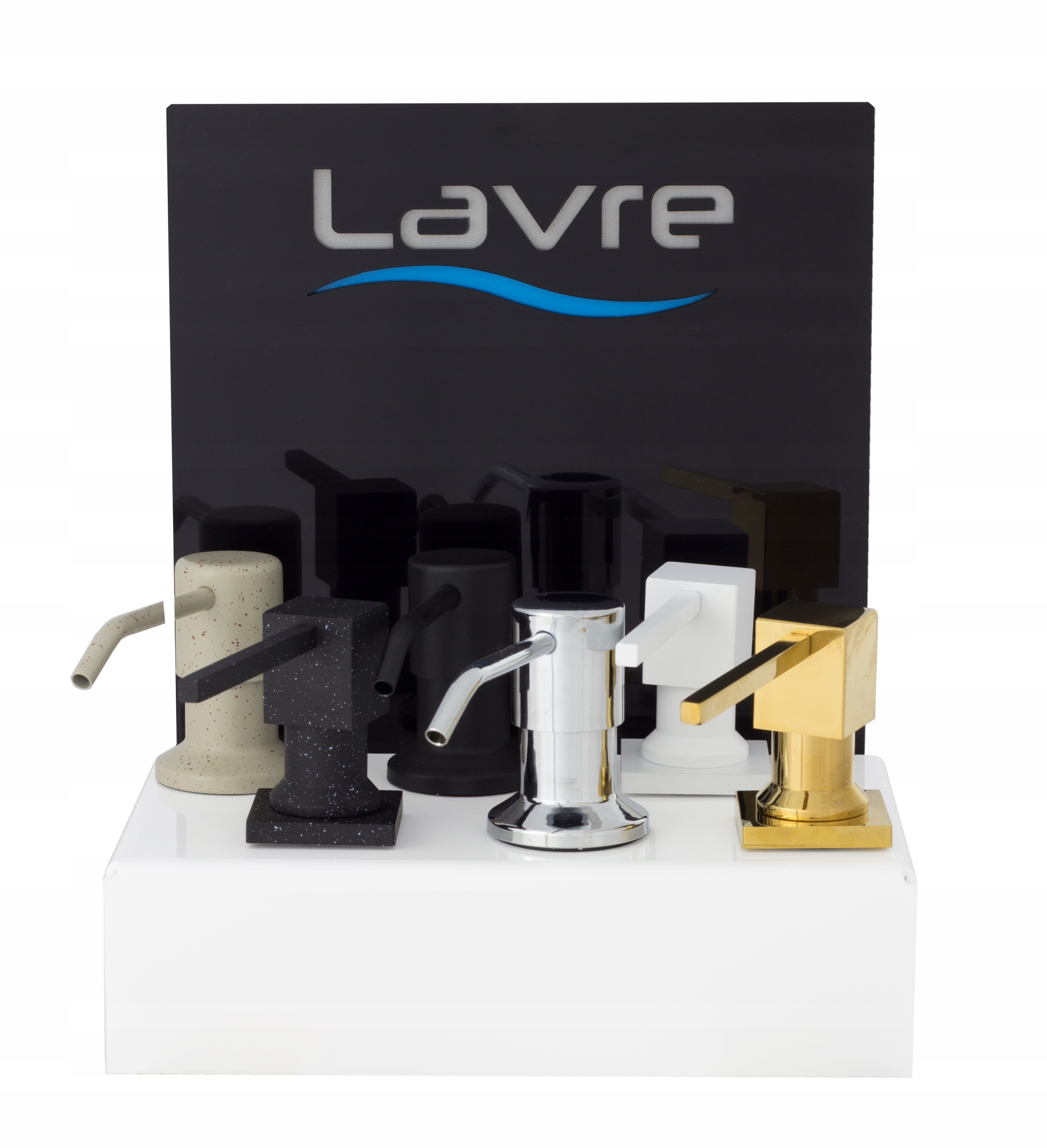 DOZOWNIK GUN METAL DO PŁYNU MYDŁA ZLEWOZMYWAK LAVRE Kod producenta DOZ-GM