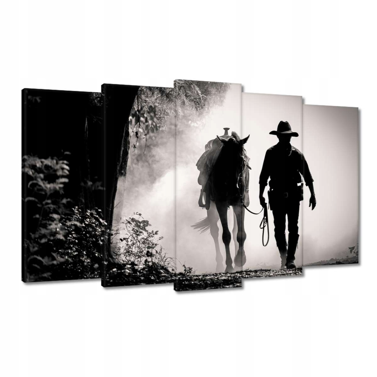 Obrazy 100x60 CowBoy se svým heřmánkem