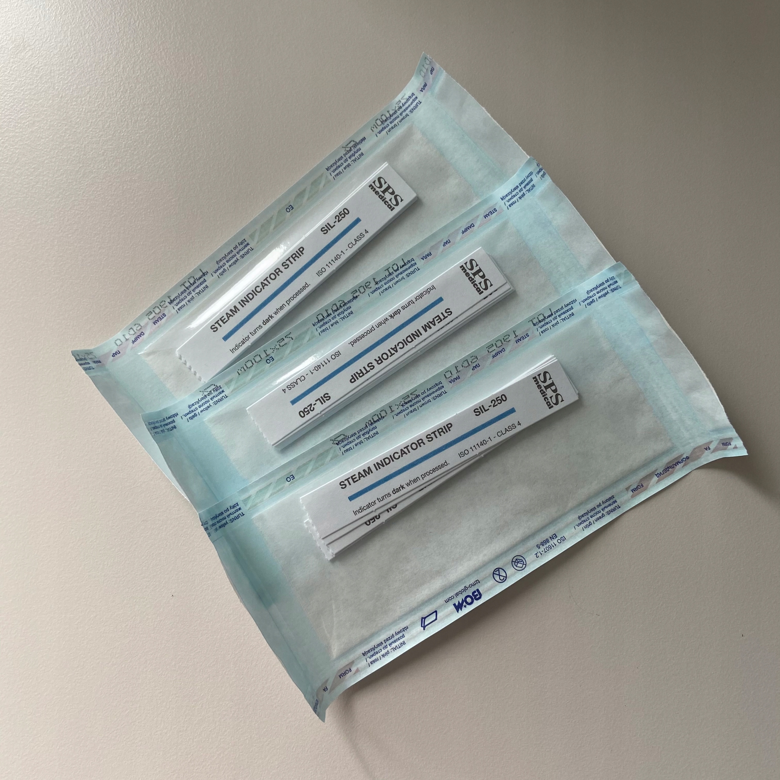 

Paski Sps Do Sterylizacji Test Autoklawu 10 Szt.