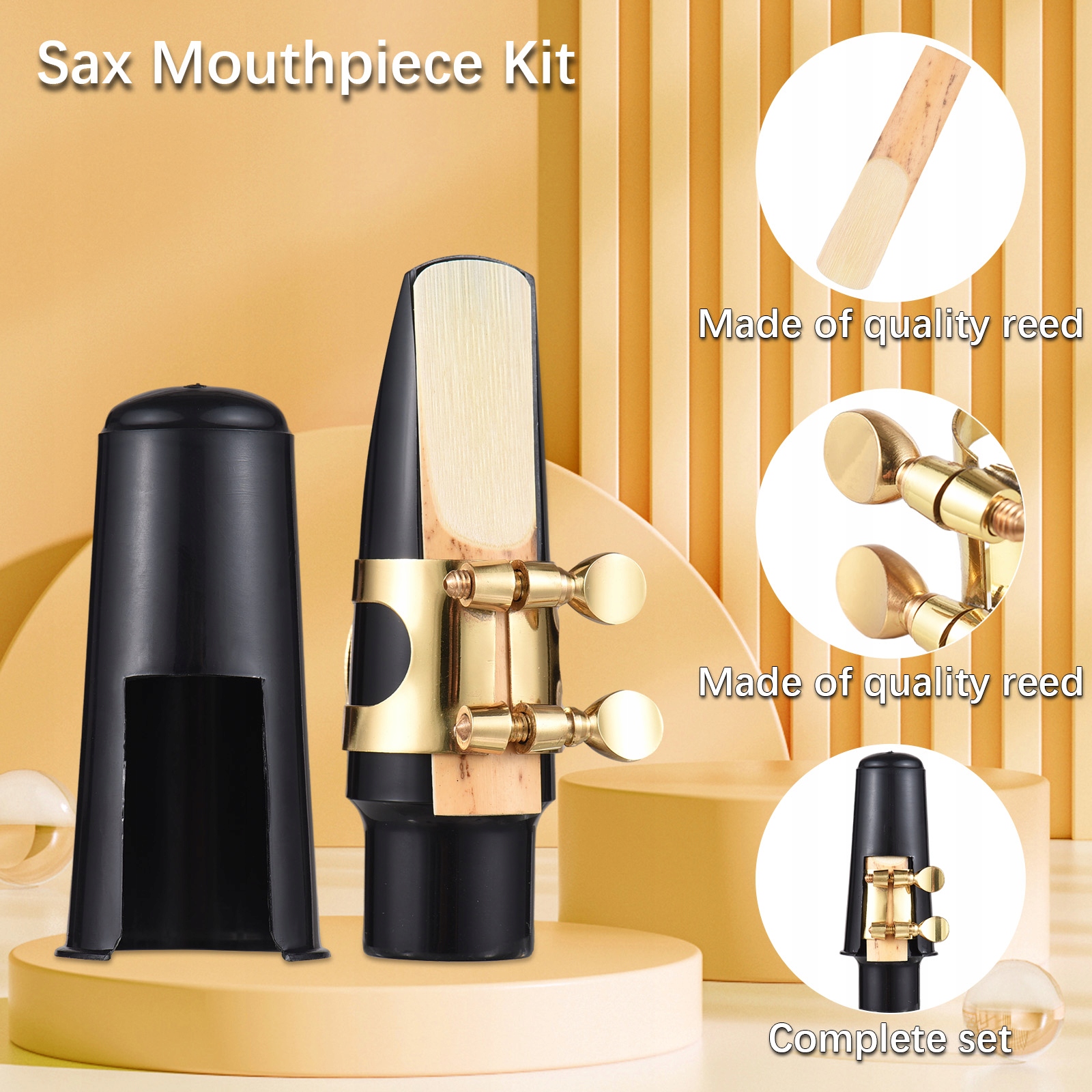 Saksofon altowy zestaw ustnik alto Saksofon Saksofon z ligaturą 4A