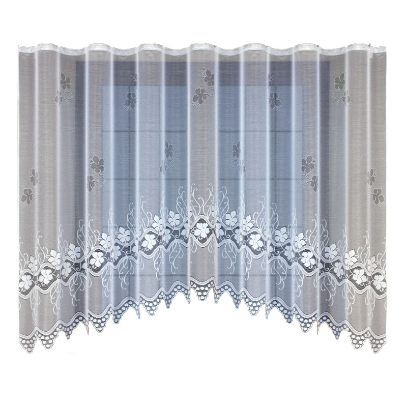 

Biała Firanka Żakard Taśma 22257 160x300cm outlet