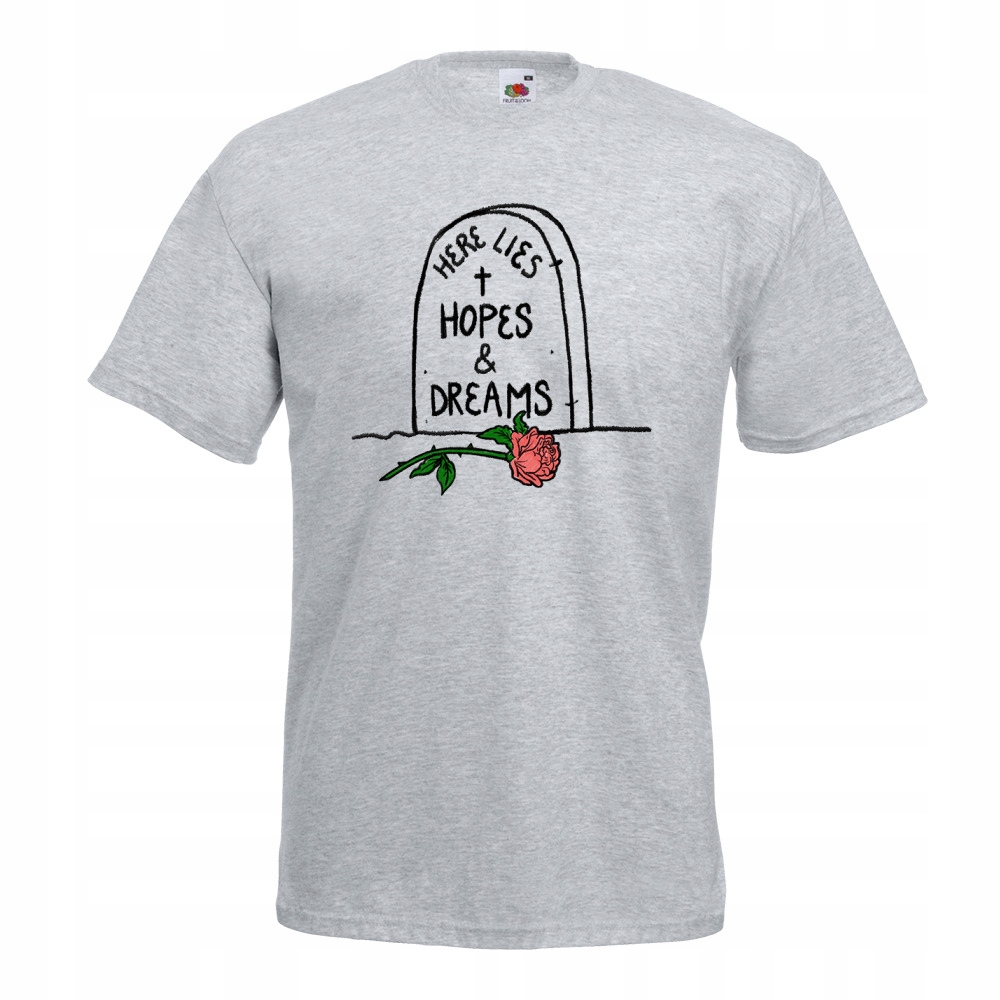 

Koszulka hopes and dreams rip XL szara