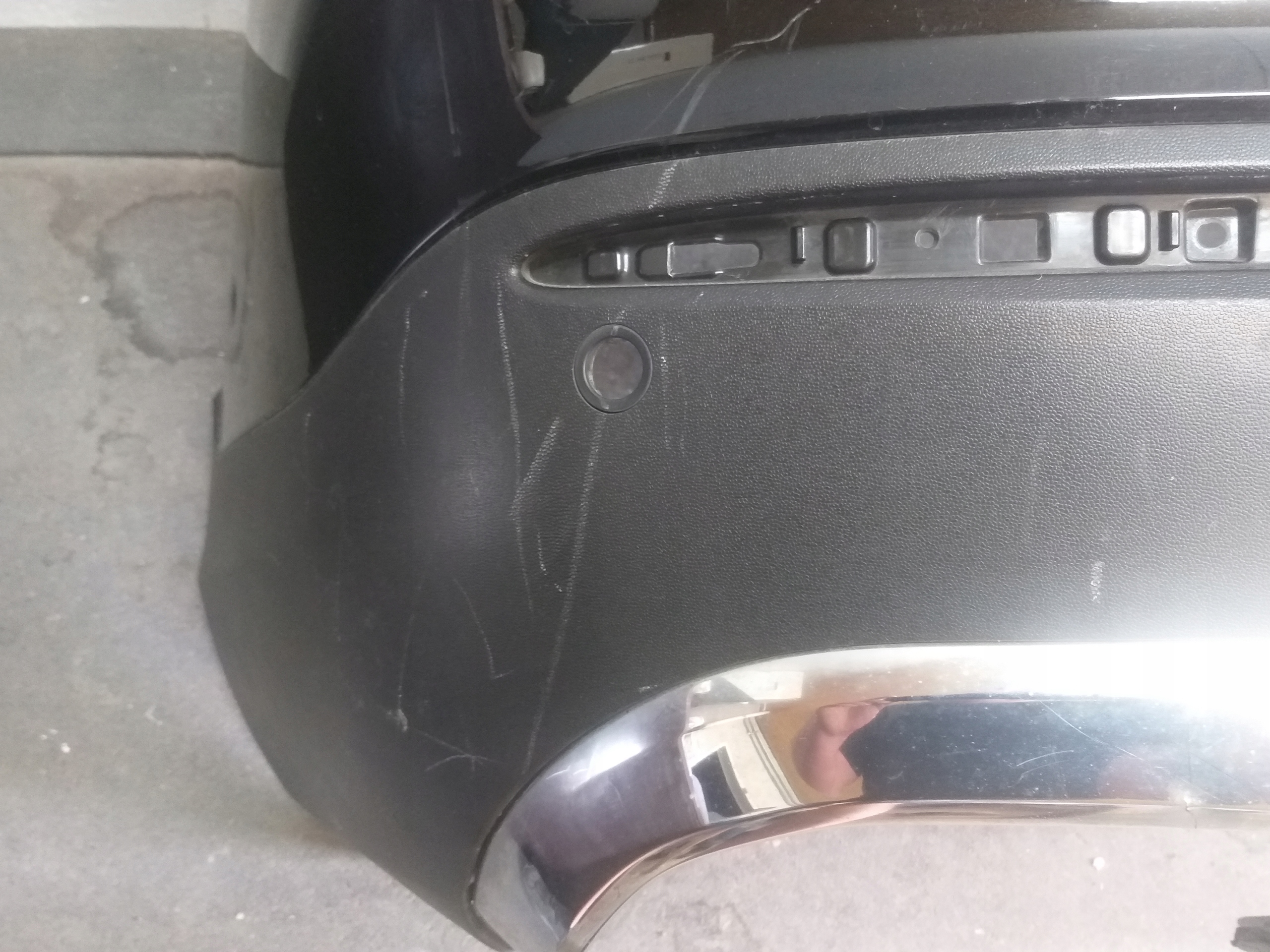 bumper rear part MERCEDES GLC HYBRID HYBRYDA