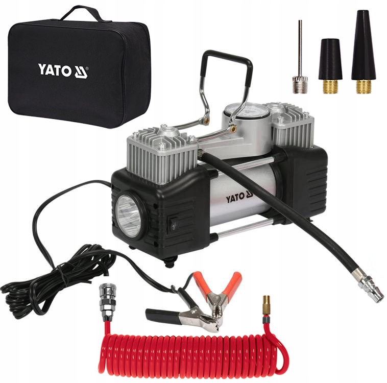 АВТОМОБИЛЬНЫЙ КОМПРЕССОР 12V НАСОС КОМПРЕССОР 250W