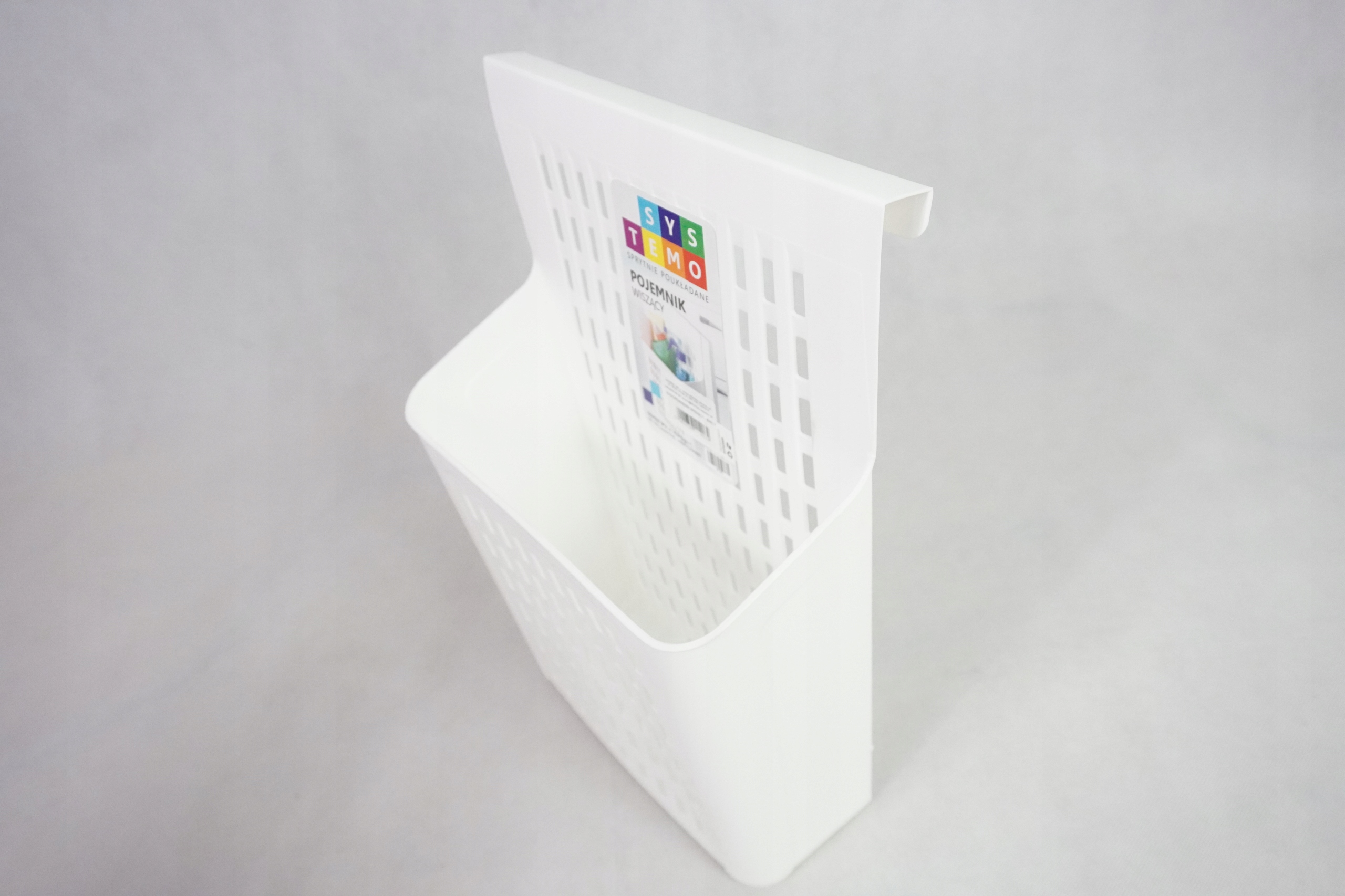 ORGANIZER SZUFLADOWY KOSZYK NA ŚRODKI CZYSTOŚĆI ŚMIECI CHEMIĘ DETERGENTY Kolor biały