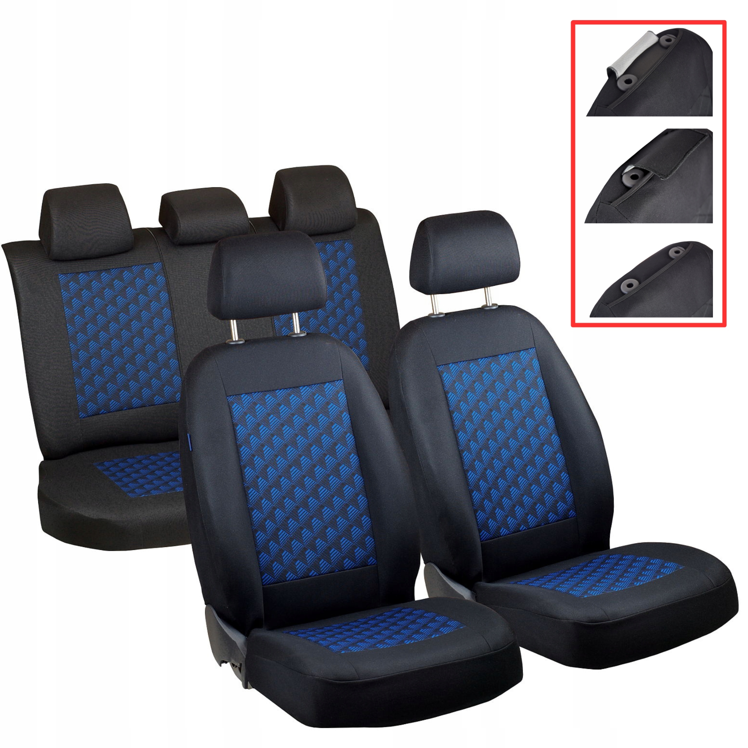 Univerzální Potahy Přizpůsobené Pro Fiat Punto II 99-03