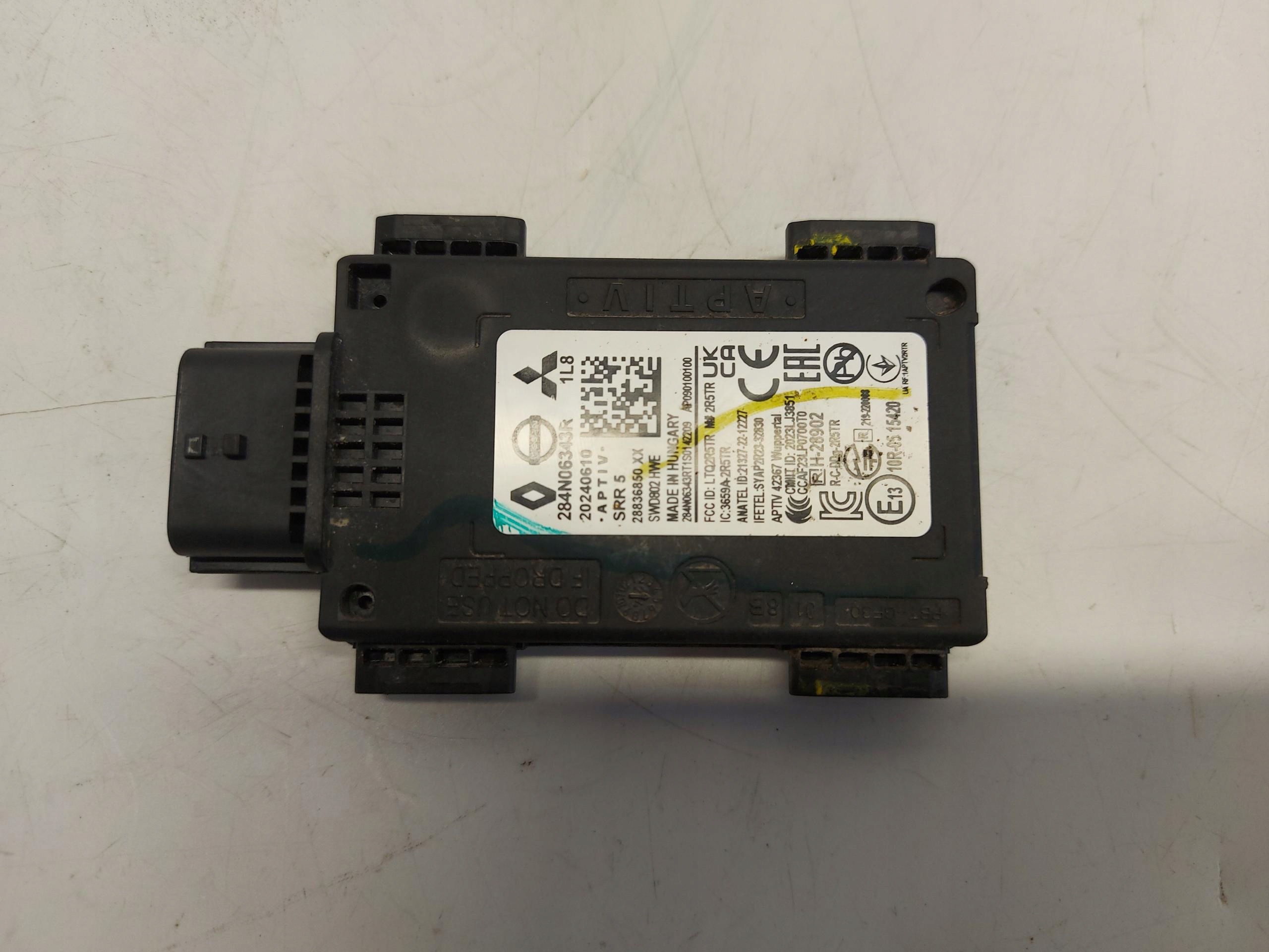 RENAULT Scenic E-Tech V 5 Radar Sensor martwego pola heck 284N06343R