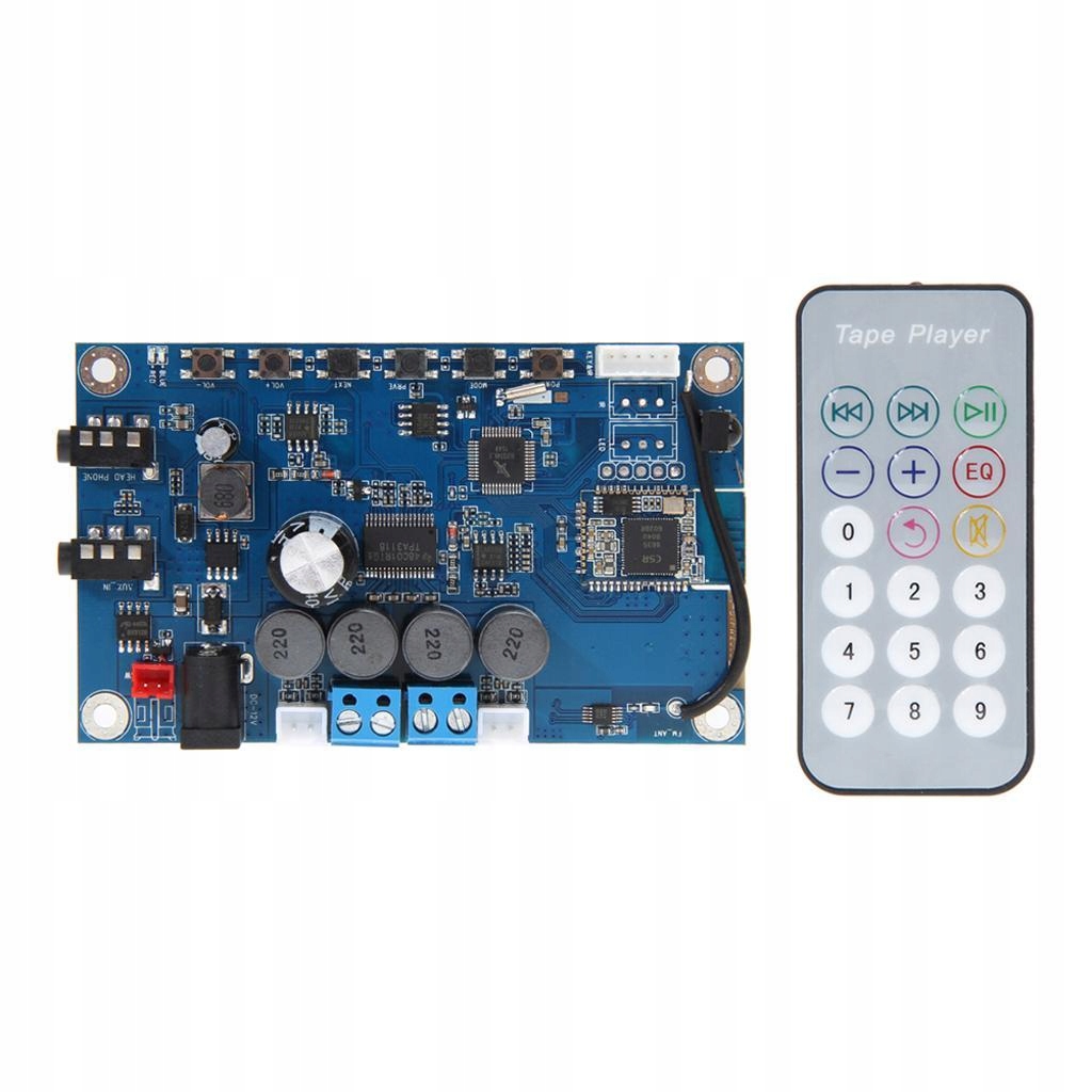 Moduł płyty wzmacniacza stereo DC 12V Model Bezprzewodowa płyta wzmacniacza