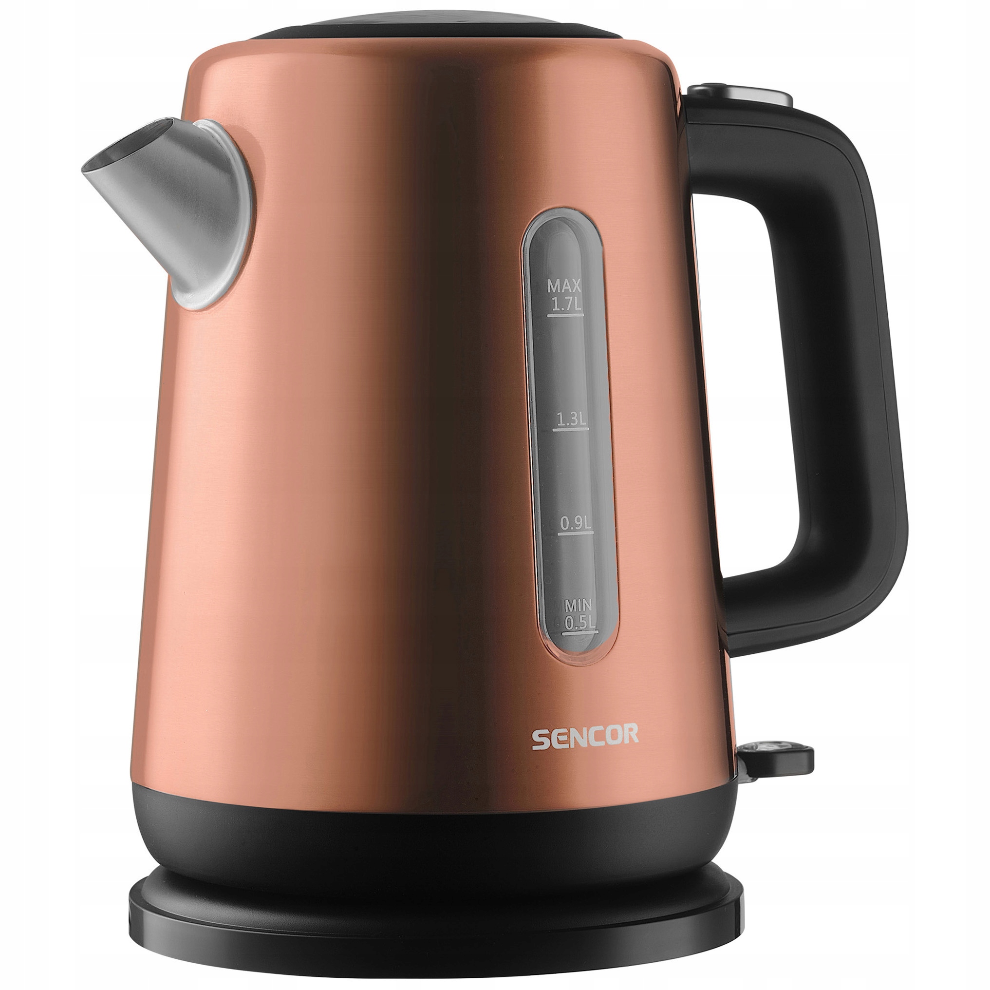 Czajnik elektryczny Sencor SWK1752CO 2200W 1.7L 360° Strix Stal miedziany