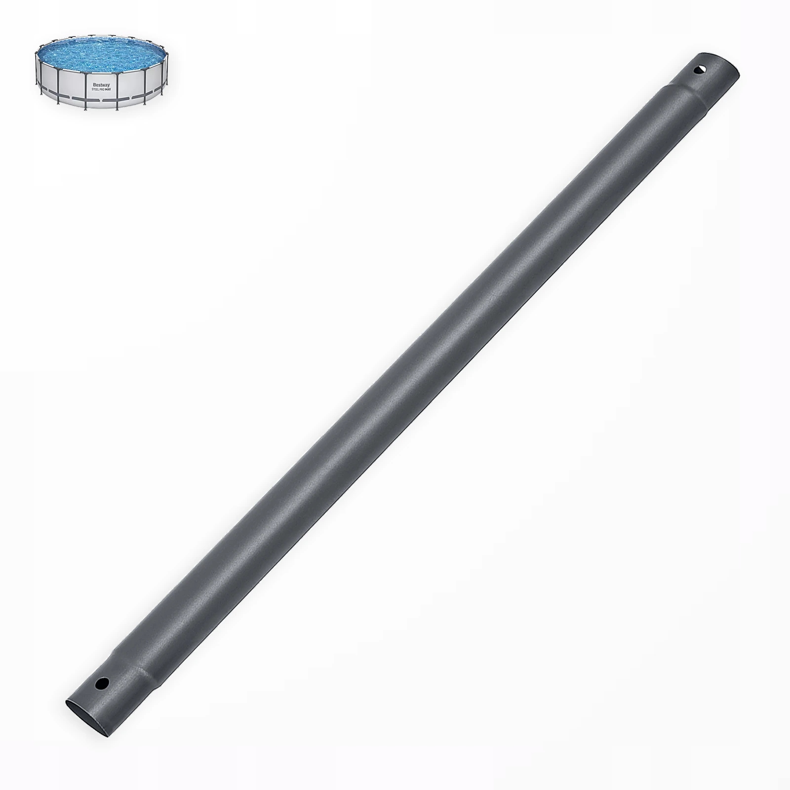 Rurka pozioma 5616F do basenu Bestway Steel Pro Max 488x122cm szara nowa